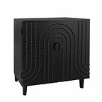 Buffet/Meuble d'appoint 76 cm en bois pour salon, chambre ou entrée