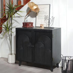 Buffet/Meuble d'appoint 76 cm en bois pour salon, chambre ou entrée