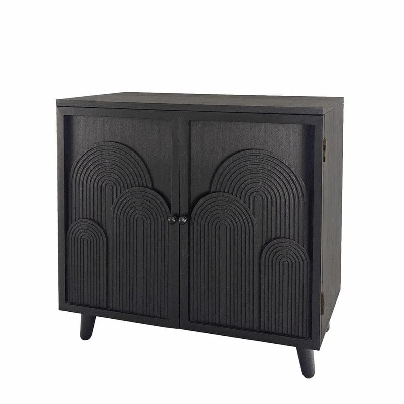 Buffet/Meuble d'appoint 76 cm en bois pour salon, chambre ou entrée