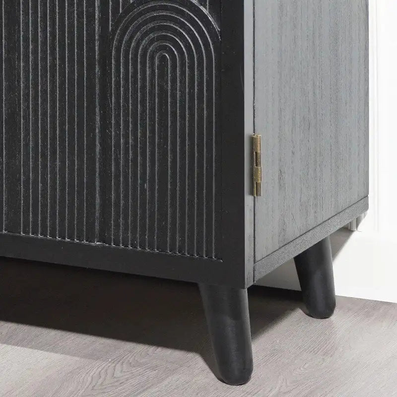Buffet/Meuble d'appoint 76 cm en bois pour salon, chambre ou entrée