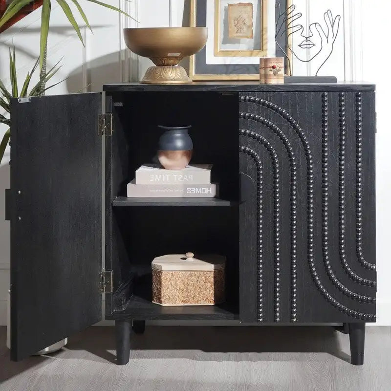 Buffet/Meuble d'appoint 76 cm en bois pour salon, chambre ou entrée