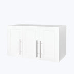 Meuble de rangement mural empilable, blanc, panneaux de particules E1 de 15 mm