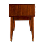 Meuble de bar moderne du milieu du siècle avec plateau imitation marbre, range-bouteilles et verres pour 20 bouteilles