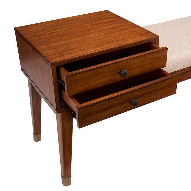 Meuble de bar moderne du milieu du siècle avec plateau imitation marbre, range-bouteilles et verres pour 20 bouteilles