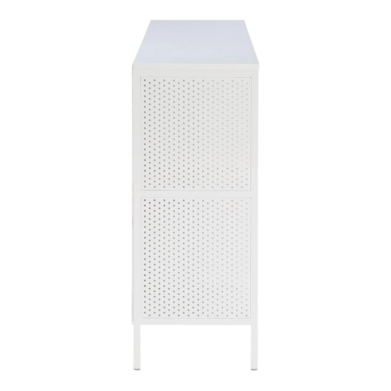 Étagère de Rangement 8 Cubes, Bois et Métal Style Industriel, 58W x 34H