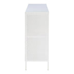 Étagère de Rangement 8 Cubes, Bois et Métal Style Industriel, 58W x 34H