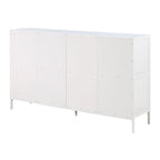 Étagère de Rangement 8 Cubes, Bois et Métal Style Industriel, 58W x 34H