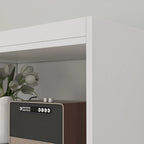 Meuble de rangement pour linge de maison avec tiroir et portes, 23,6W x 70,8H, gain de place