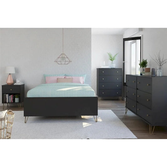 Owen Black Nightstand