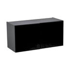 Meuble Haut 24x18x12 avec Double Porte, Gris, Panneau de Particules E1 et Chants ABS