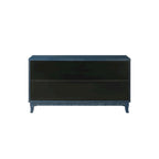 Bahut en rotin avec 4 portes en rotin, 152 cm (L) x 80 cm (H)