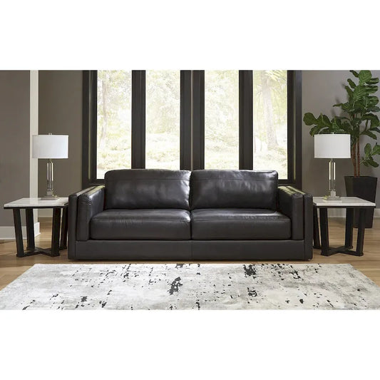   Amiata Onyx Sofa - 96 W x 41 D x 35 H