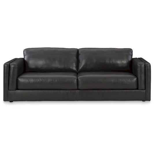 Amiata Onyx Sofa - 96 W x 41 D x 35 H