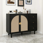 Armoire 2 portes 3 tiroirs pour chambre, salon et bureau, finition neutre