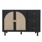 Armoire 2 portes 3 tiroirs pour chambre, salon et bureau, finition neutre