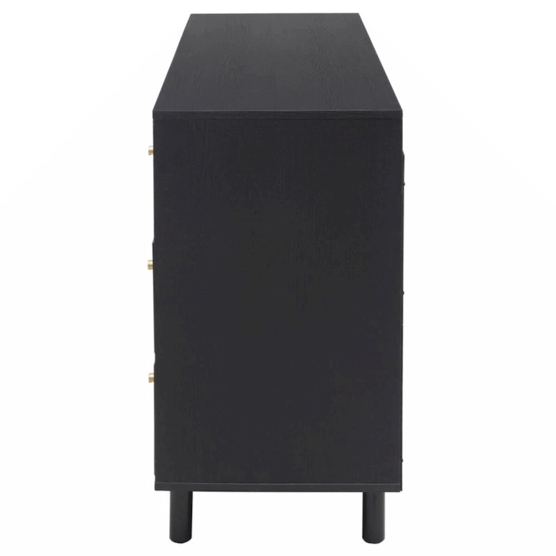 Armoire 2 portes 3 tiroirs pour chambre, salon et bureau, finition neutre