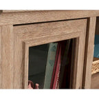 Crédence de rangement de bureau de style campagnard avec rangement de dossiers et étagère d'imprimante