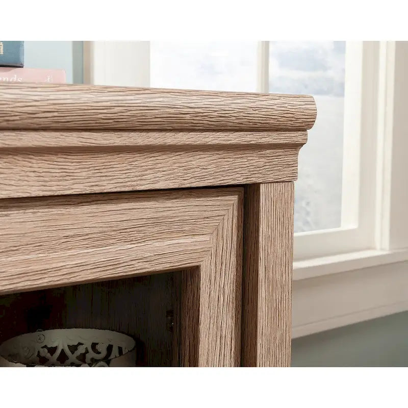 Crédence de rangement de bureau de style campagnard avec rangement de dossiers et étagère d'imprimante
